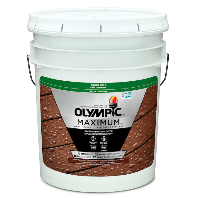 Teinture et scellant «Maximum», base no 2, 18.9 L