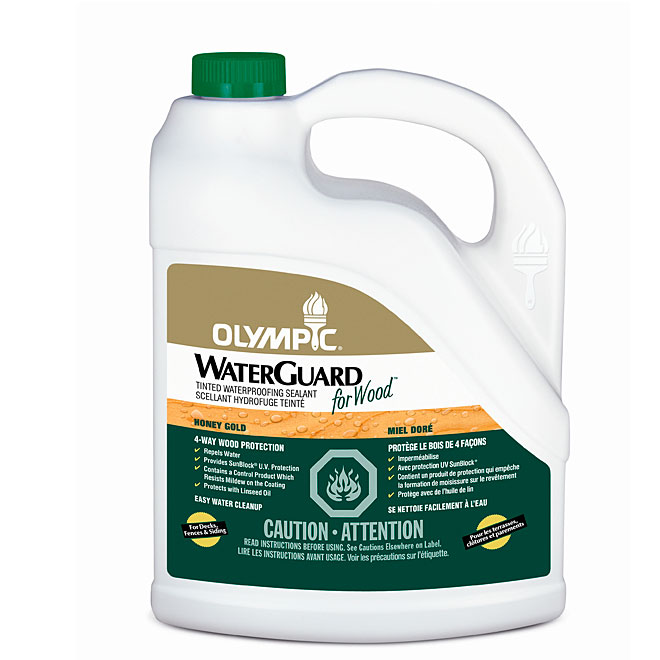 Waterproof Sealant - Honey Gold - 3.78 L