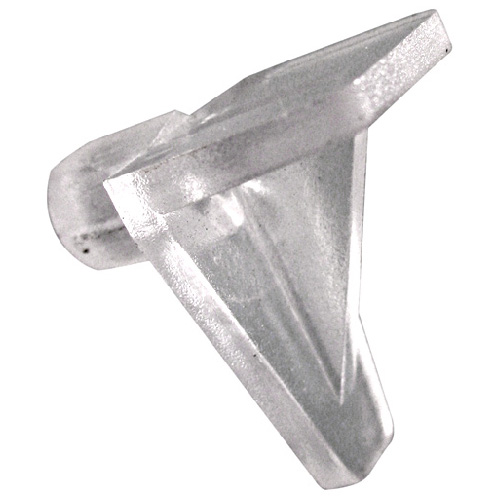 Shelf Bracket - 1/4" - Clear - 50-Pack