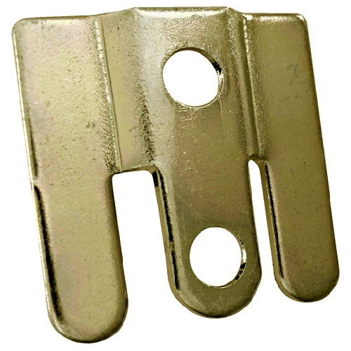 Support de tablette en acier, 3/16" x 1 1/2", boite de 10