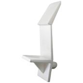 Plastic Shelf Bracket - 5/8
