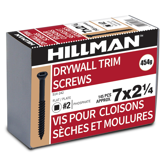 2 1/4" #7 Screws with Self-Tapping Thread and Socket Head