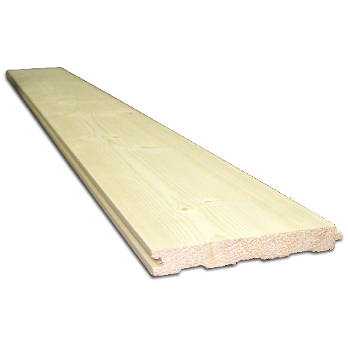 Tongue and Groove White Pine Board - 1" x 6" x 6'