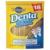 Goûters « Dentastix », soins dentaires pour chien, paquet 18