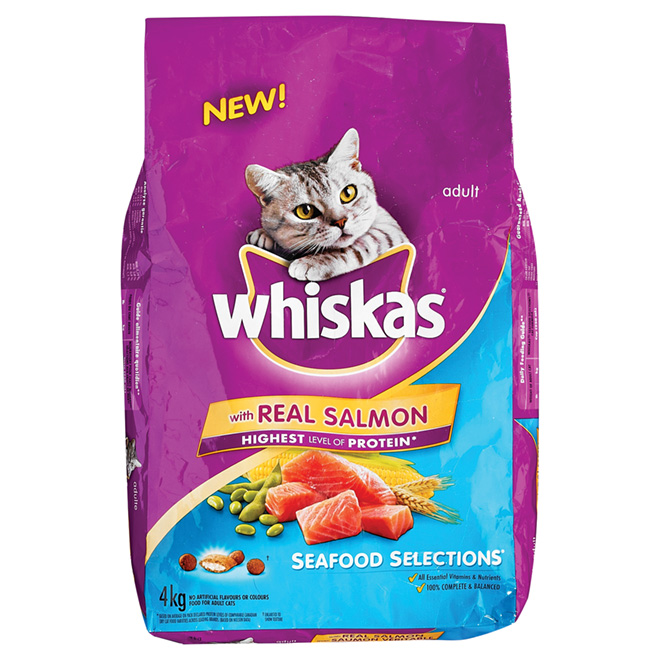 "Whiskas" Dry Cat Food - 4 kg