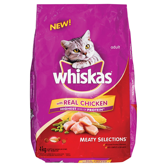 "Whiskas" Dry Cat Food - 4 kg