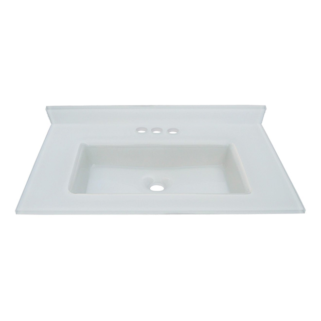 Vanity Countertop - 31" x 22", White
