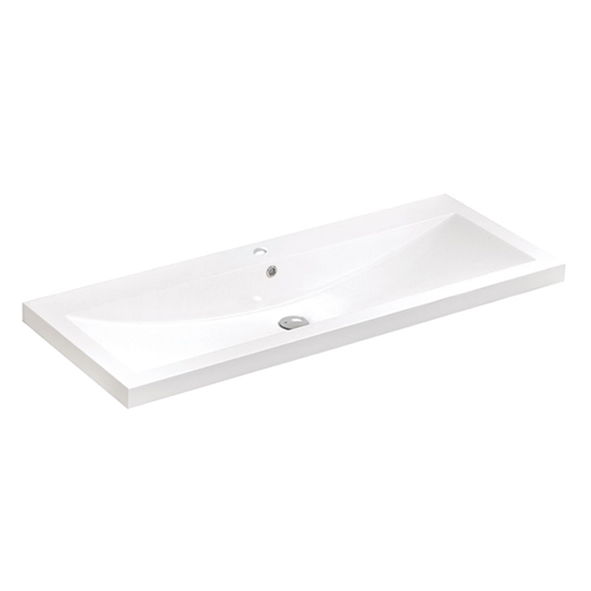 Vanity Countertop - 49" x 22", White