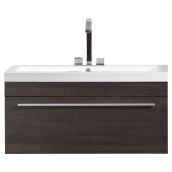 Vanity and Sink - 1 Drawer -35 1/2 - Alamo Oak