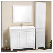 Meuble-lavabo avec miroir et lingerie, 37