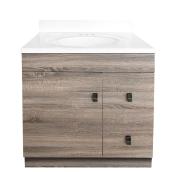 Meuble-lavabo « Eco », 1 porte et 2 tiroirs, 31