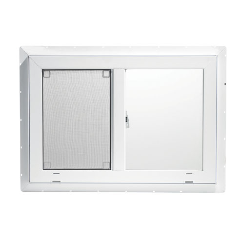 "NorthVision" PVC-Frame Sliding Window - 48" x 23"