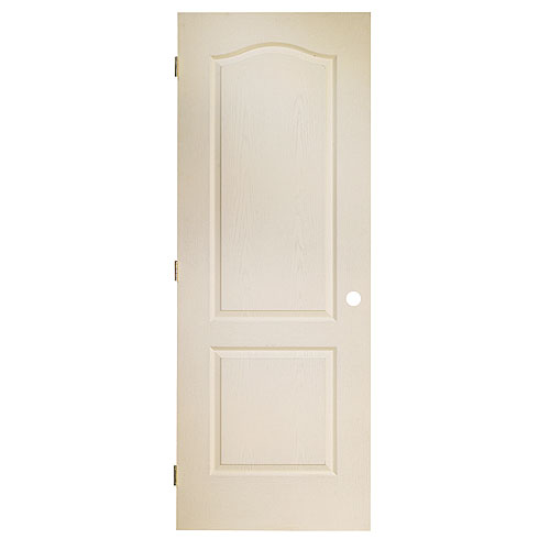 Porte intérieure préusinée à 2 panneaux