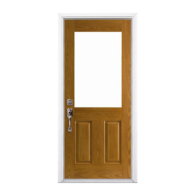 Porte d'entrée en fibre de verre «Belleville»