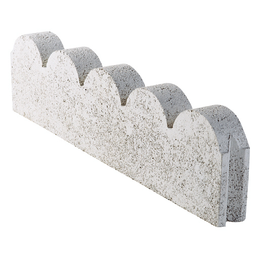 Curb - Straight Scalloped Landscape Edging
