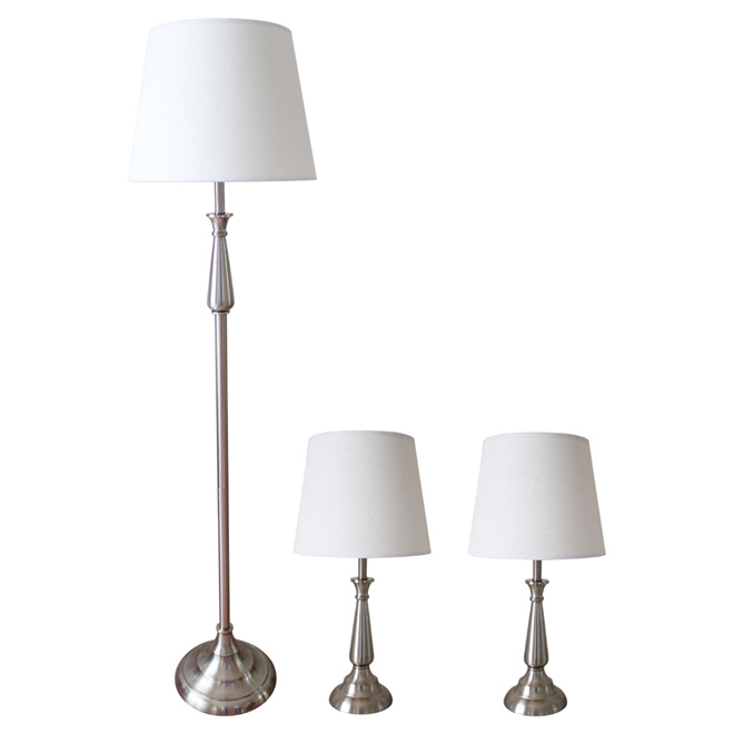 Ensemble de 3 lampes