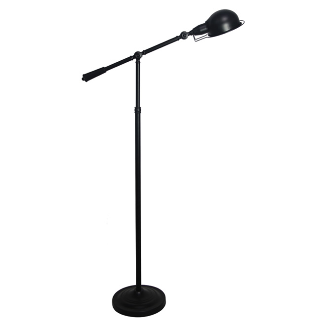 Adjustable Floor Lamp 64,6" - Black