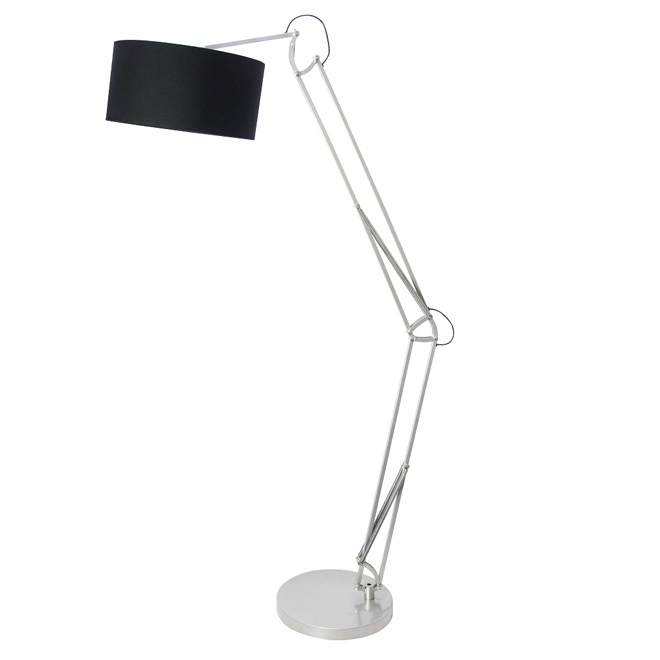 Floor Lamp 65" - Brushed Nickel