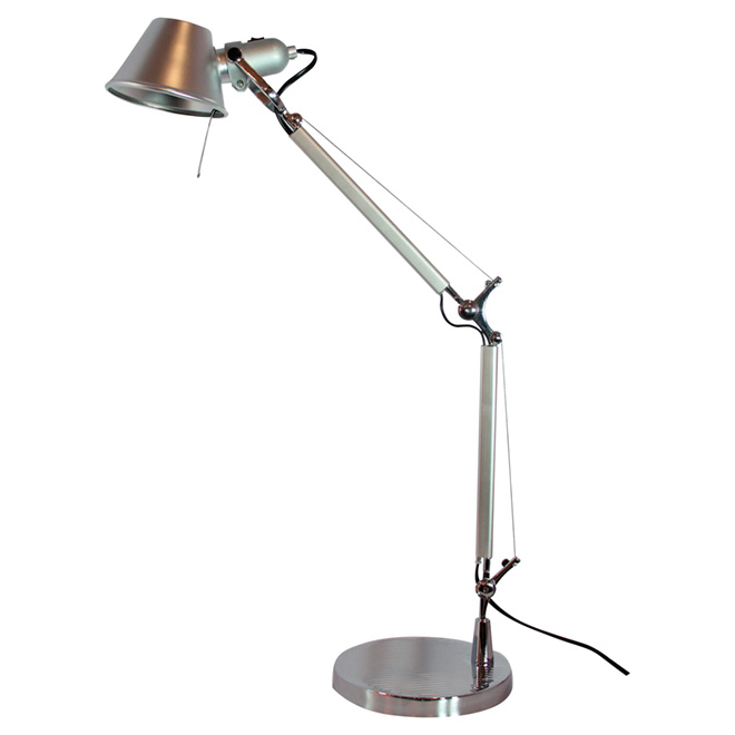 Adjustable Table Lamp - 31.5" - Satin Nickel