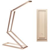 Lampe de bureau/lampe murale, DEL 3 W, or rose