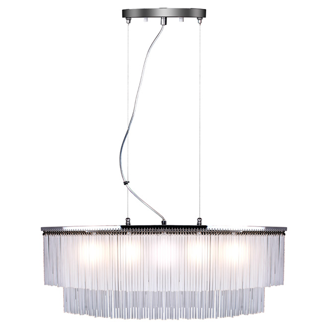"Castello" 5-Light Pendant Light - 28"