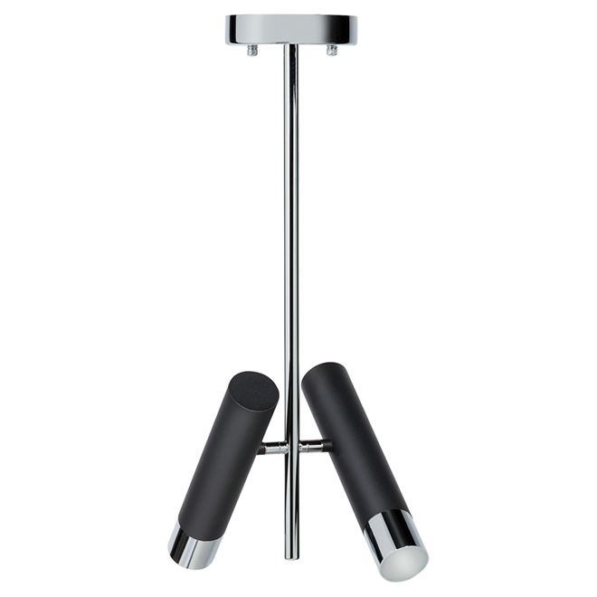 Mini-suspension à 2 lumières DEL « Microdel », 24 po