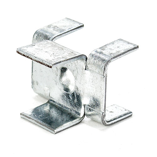 Attache pour toit en acier galvanisé de 5/8", boîte de 250