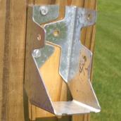 Support pour traverse de clôture, 2 x 4 po
