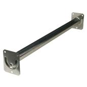 Fluted Adjustable Closet Rod 30