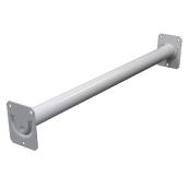 Fluted Adjustable Closet Rod 18