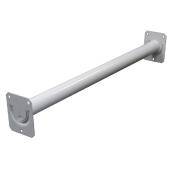 Fluted Adjustable Closet Rod 30