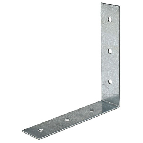 Cornière de renforcement en acier galvanisé de 1 1/2" x 6"