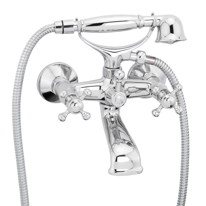 "Majesty" Wall-Mounted Bath Faucet