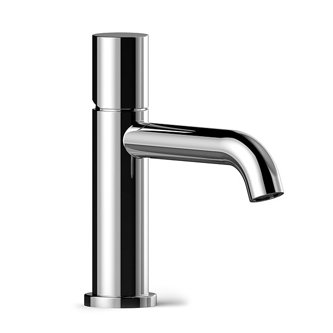 Robinet de salle de bains à poignée simple « Koko » - Chrome