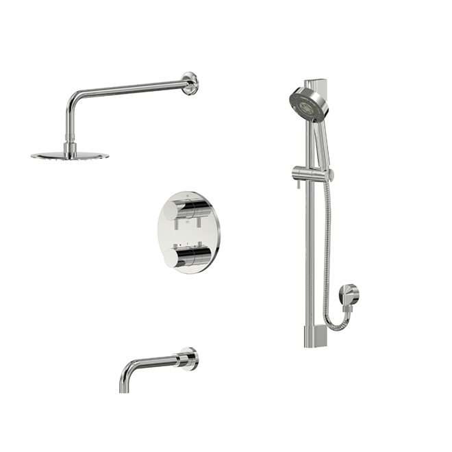 Ensemble de robinet thermostatique 4 morceaux