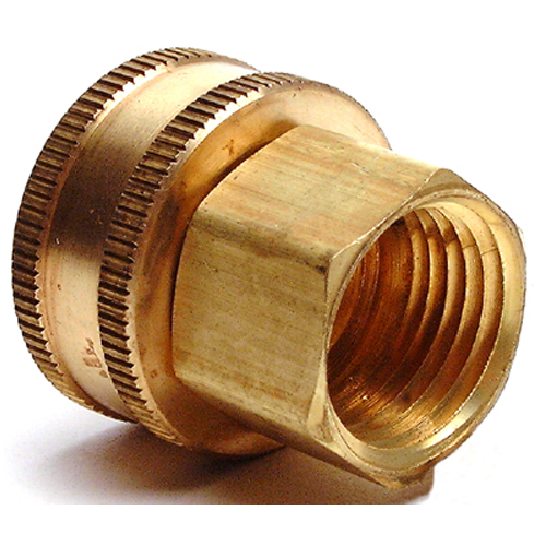 Brass hose connector