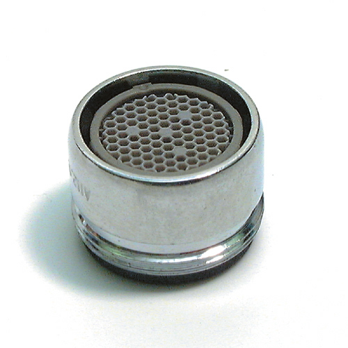 Aerator with Small Male Thread - Chrome Brass - 13/16"