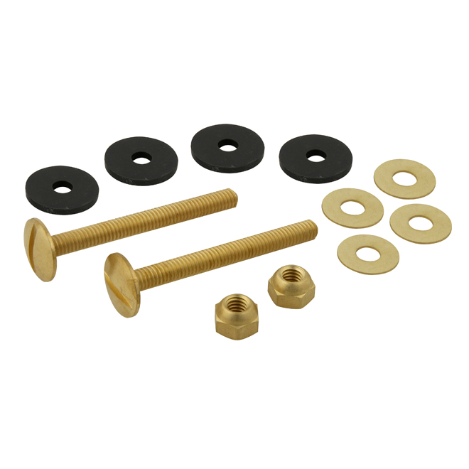 Close Coupled Bolts - Solid Brass - 5/16" x 3"