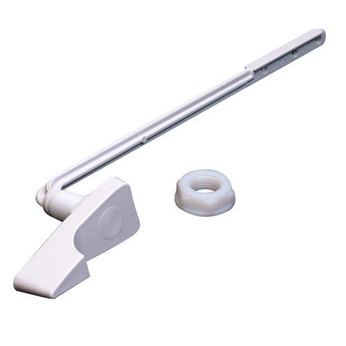 Plastic Tank Lever 8" - White