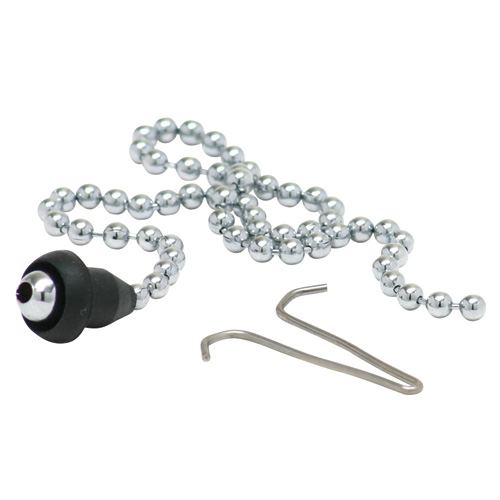 Nickel Flapper Bead Chain - 8"
