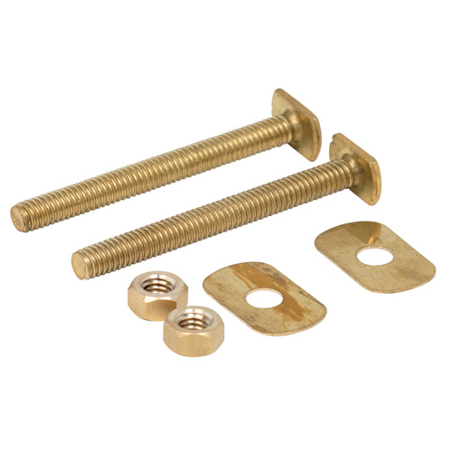 Brass Closet Bolts for Toilet - 5/16" x 3"