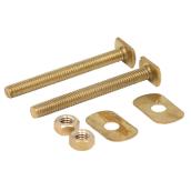 Brass Closet Bolts for Toilet - 5/16