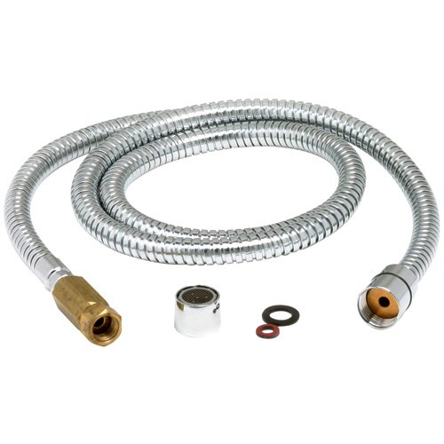 Chrome Hose for Delta Gourmet Kitchen Faucet - 59"
