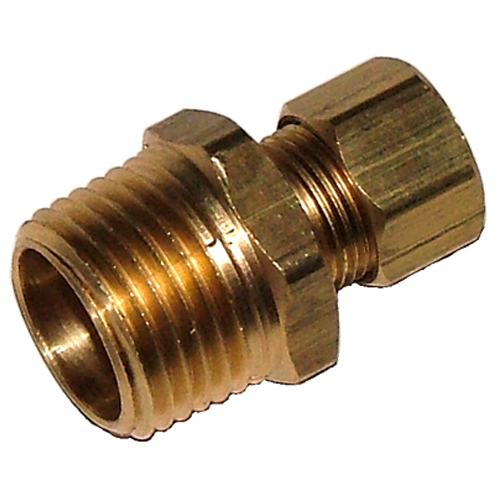 Raccord mâle en laiton