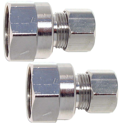 Brass straight fitting