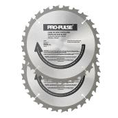 Lames de scie circulaire au carbure, 24 DT, 7 1/4