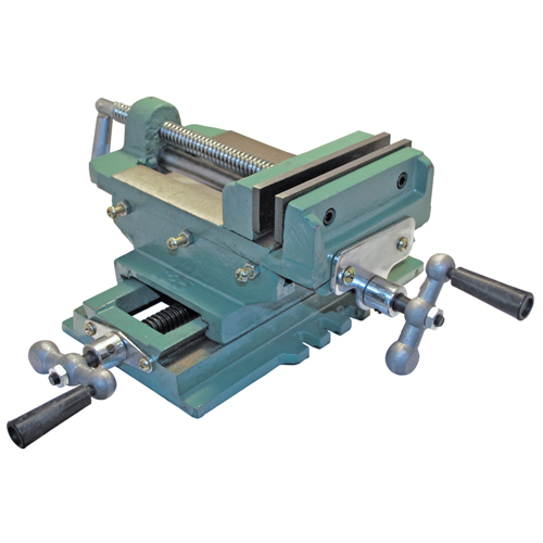 Cast-Iron Cross Vise 4" Green