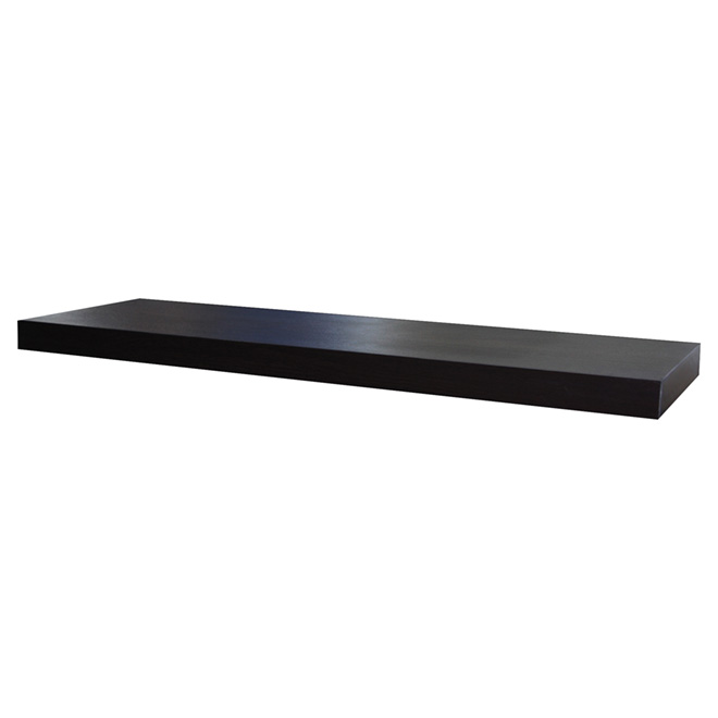 Floating Shelf - 80 cm - Black