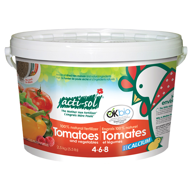Tomatoes and Vegetables Organic Fertilizer 4-6-8