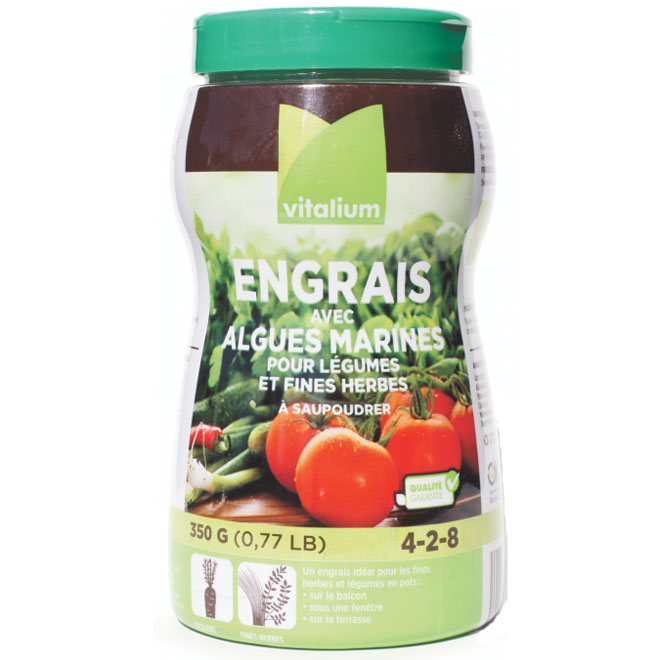 Engrais algues